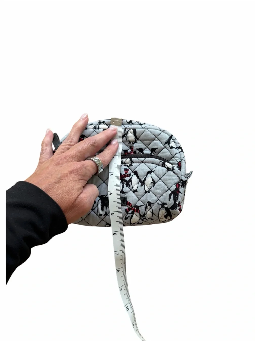 Vera Bradley quilted cosmetic